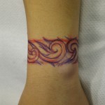 フリーハンドでのトライバルTattoo