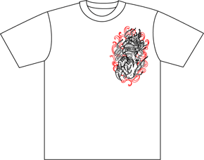 半袖Tシャツ《ドラゴンクロウ01》