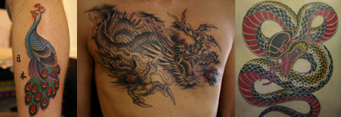 Lucky Round Tattoo works