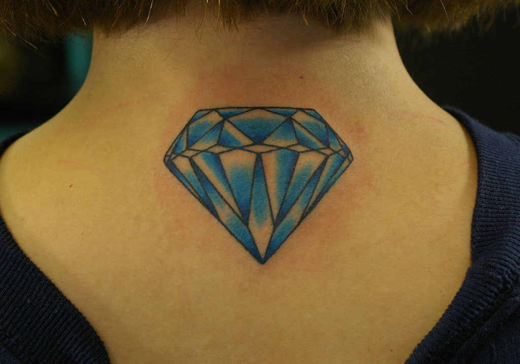 青いダイヤモンド