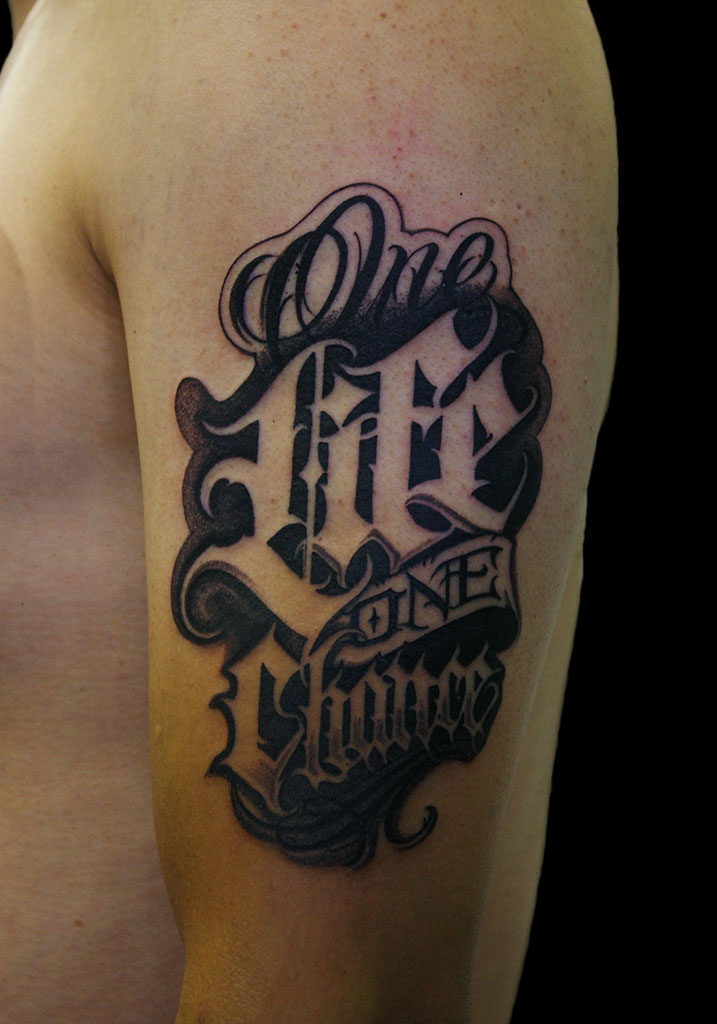 「One Life One Chance」のスクリプト