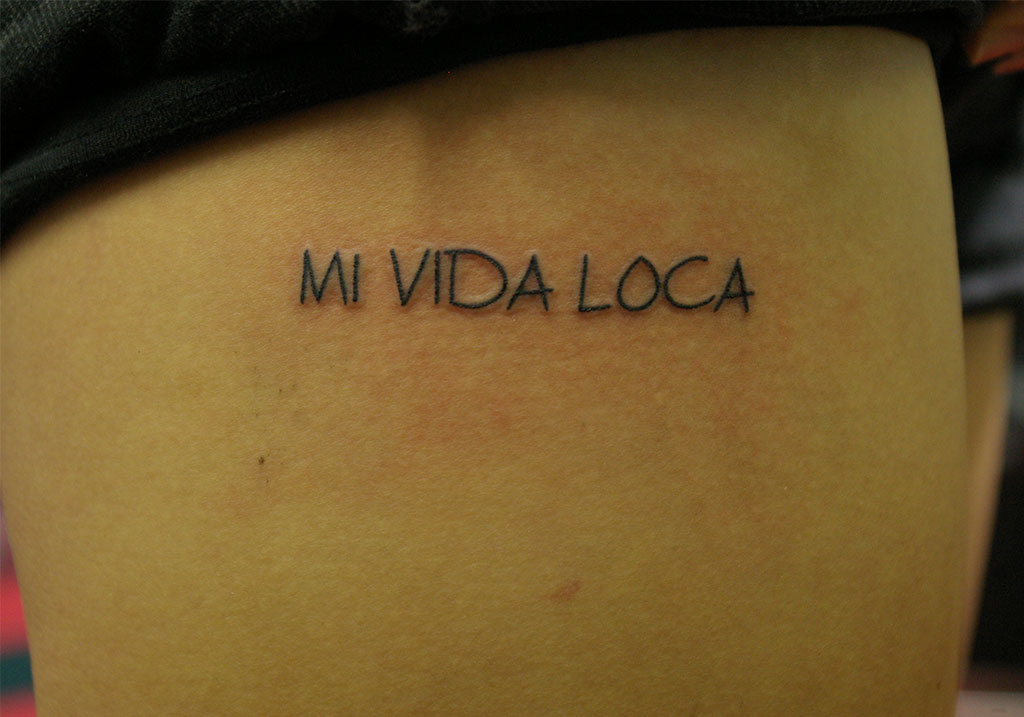 手書き風フォントの「MI VIDA LOCA」