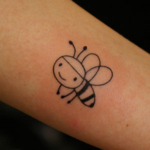 ミツバチのタトゥー