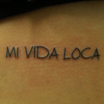 手書き風フォントの「MI VIDA LOCA」