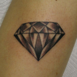 ダイヤモンドのタトゥー